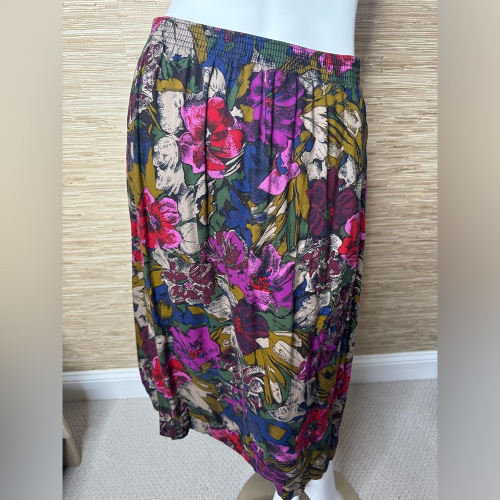 Vintage floral skirt